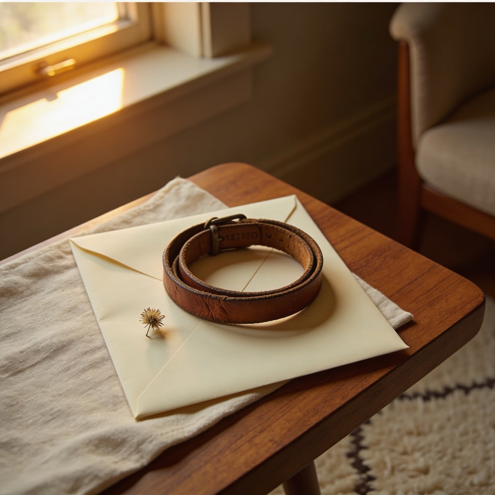 A warm pet remembrance scene for honoring a dog or cat after loss.