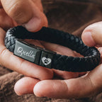 Custom Engraved Cremation Bracelet | Store Ashes