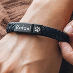 Custom Engraved Cremation Bracelet | Store Ashes