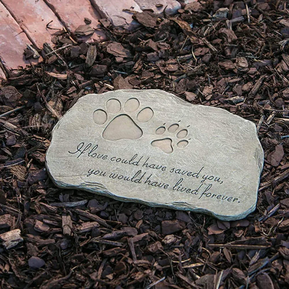 Classic "If Love Could Have Saved You" Garden Stone