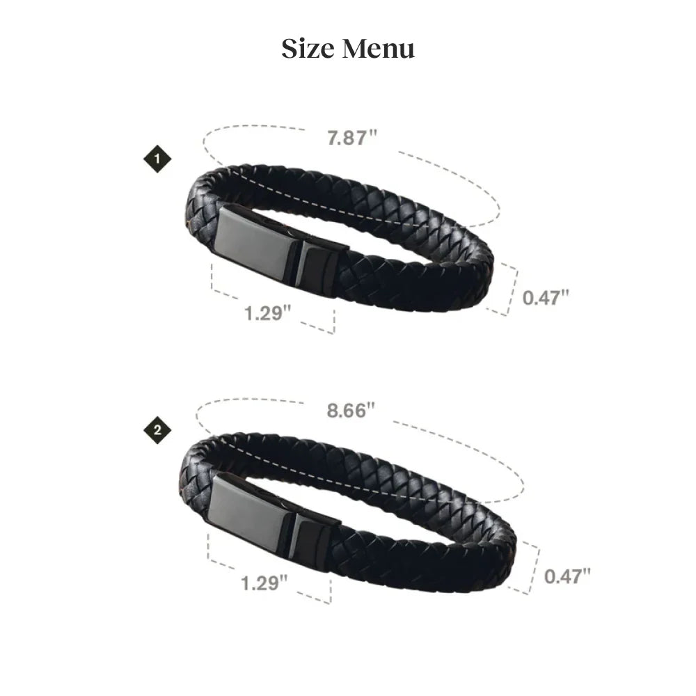 Custom Engraved Cremation Bracelet | Store Ashes